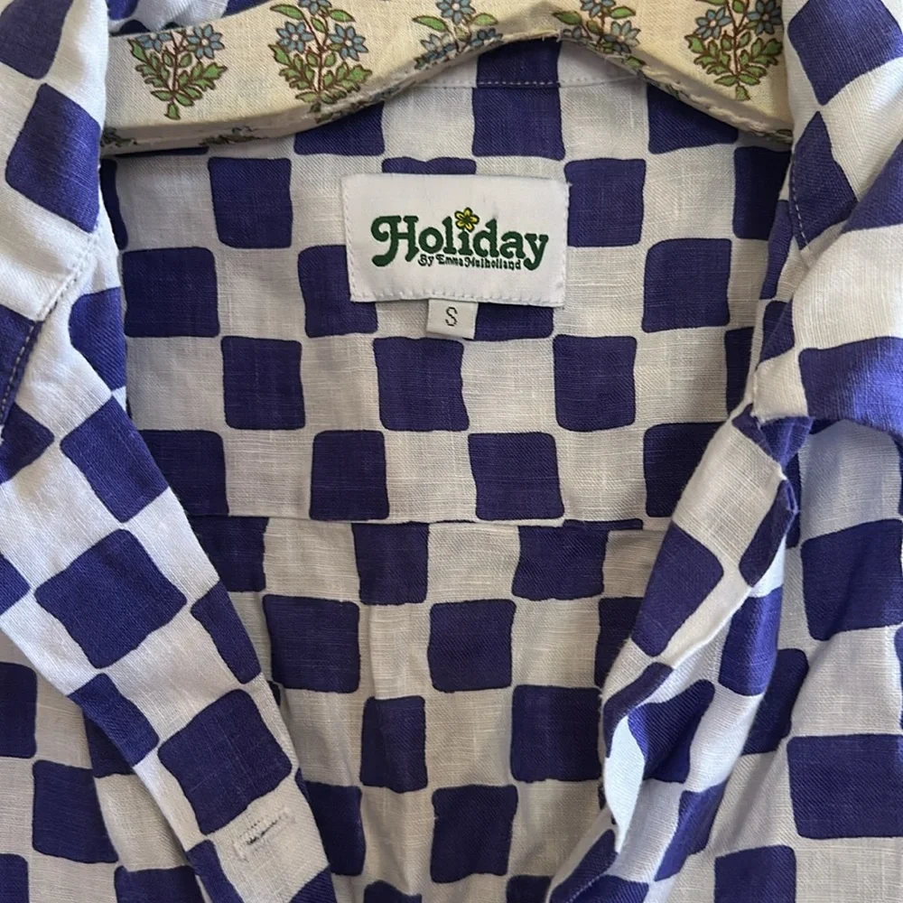 RARE Holiday The Label By Emma Mulholland | Pyjama Check Pant Set | Small